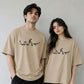 Sab Pagal Hain desi oversized tee print detail – SHYD.pk