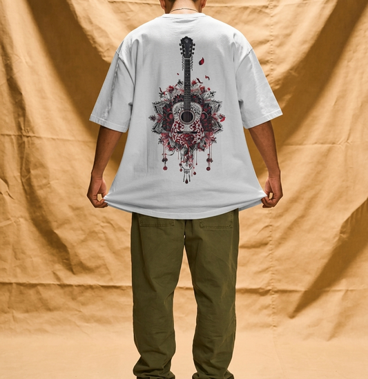 Crimson Bloom Tee