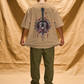 Crimson Bloom aesthetic floral oversized tee design – SHYD.pk