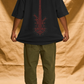 Stitch & Strings oversized t-shirt print detail – SHYD.pk