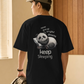 Keep Sleeping cosy oversized tee design – SHYD.pk