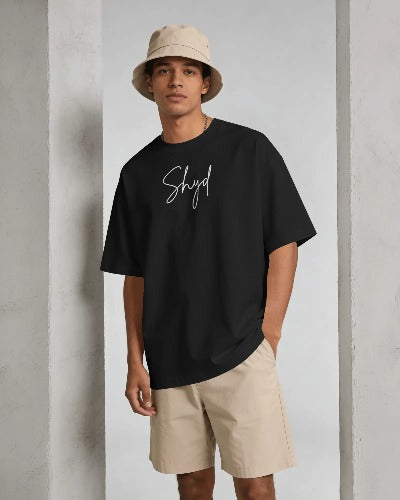 Pack of 2 T-Shirts (Black and Beige)