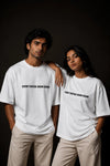 White Chin Tapak Dam Dam desi oversized t-shirt – SHYD.pk